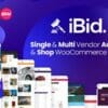 iBid - Multi Vendor Auctions WooCommerce Theme