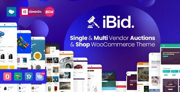 iBid – Multi Vendor Auctions WooCommerce Theme