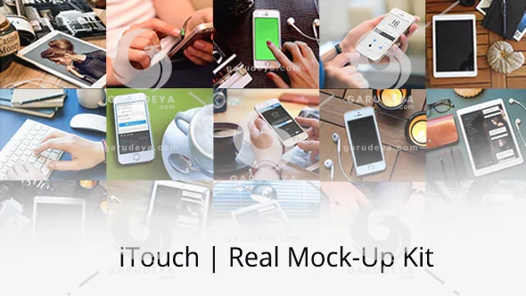 iTouch | Real Mock-Up Kit By Pixflow – Videohive 9225361