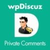 wpDiscuz Private Comments