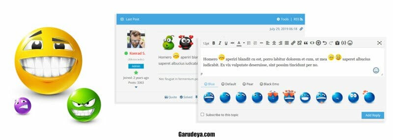 wpForo Emoticons