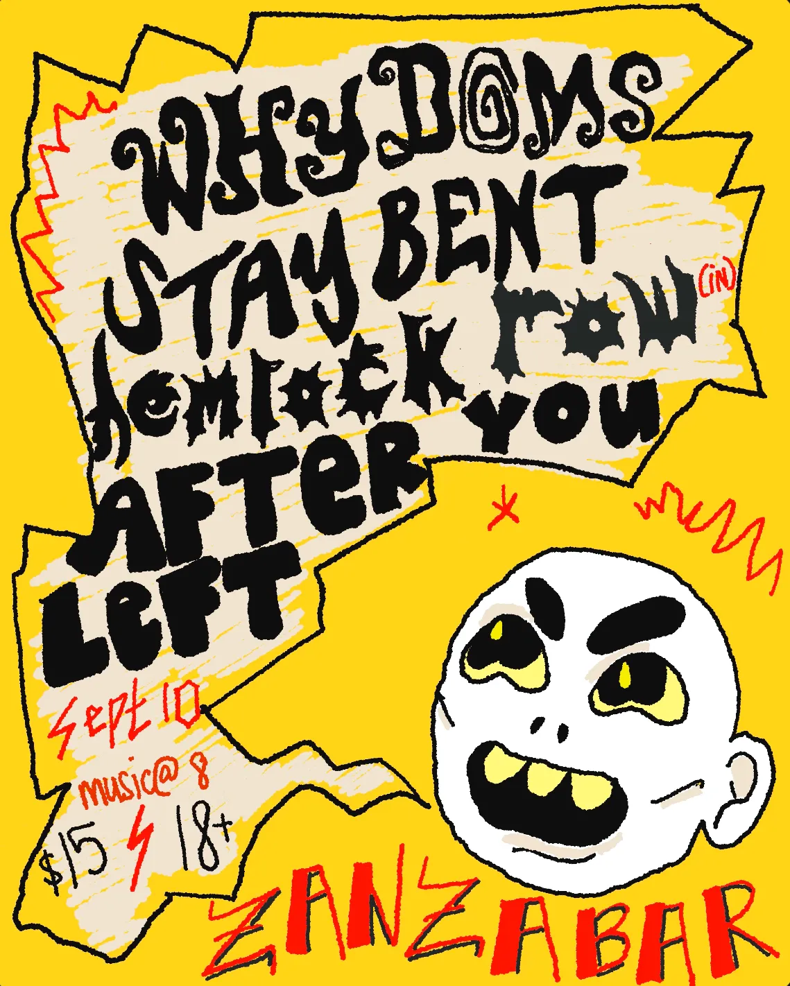 After You Left, Hemlock Row, Stay Bent, and Why Doms