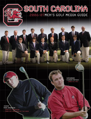 2006-07 Men's Golf Media Guide Cover
