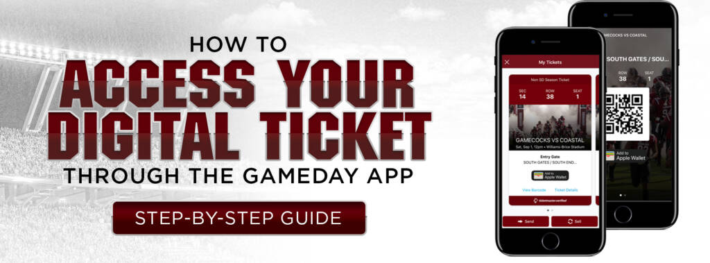 Access Digital and Mobile Tickets Button