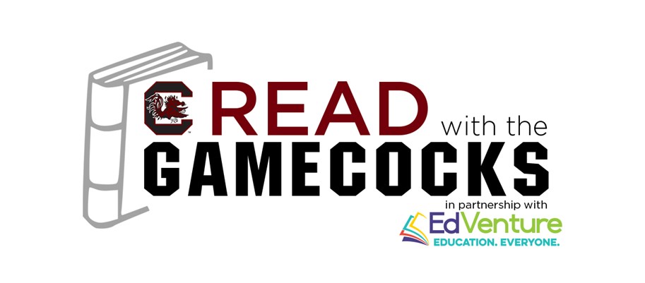 Read with the Gamecocks Logo