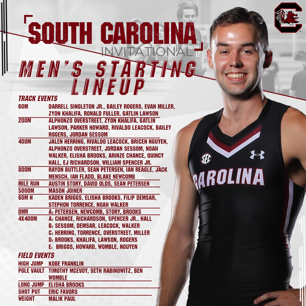 Gamecocks Prepped for South Carolina Invitational University of South