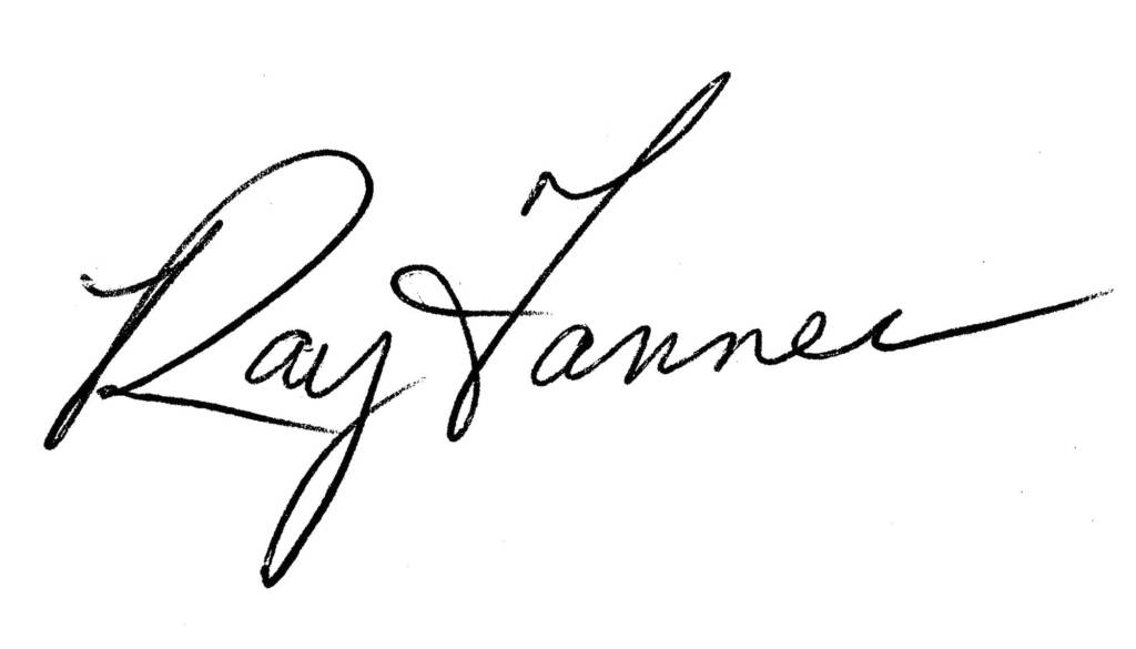 Ray Tanner signature