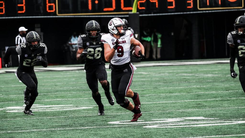 Nick Muse (9) | at Vanderbilt | Saturday, Oct. 10, 2020 | Vanderbilt Stadium | Nashville, Tenn.