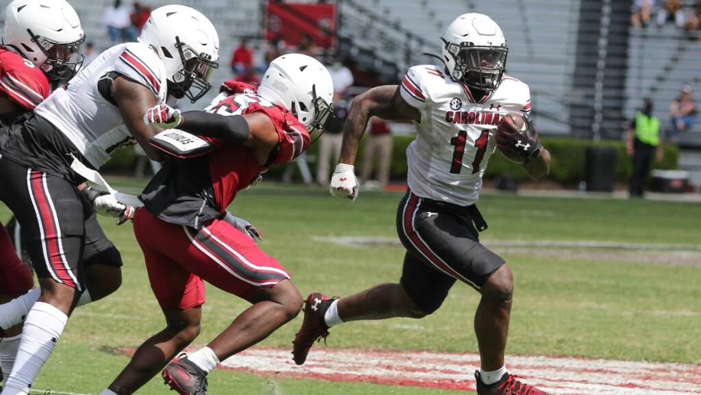 ZaQuandre White (11) | 2021 Spring Game | Sunday, April 25, 2021 | Williams-Brice Stadium | Columbia, S.C.