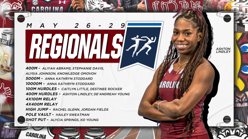 Track Set for NCAA East Regional University of South Carolina Athletics