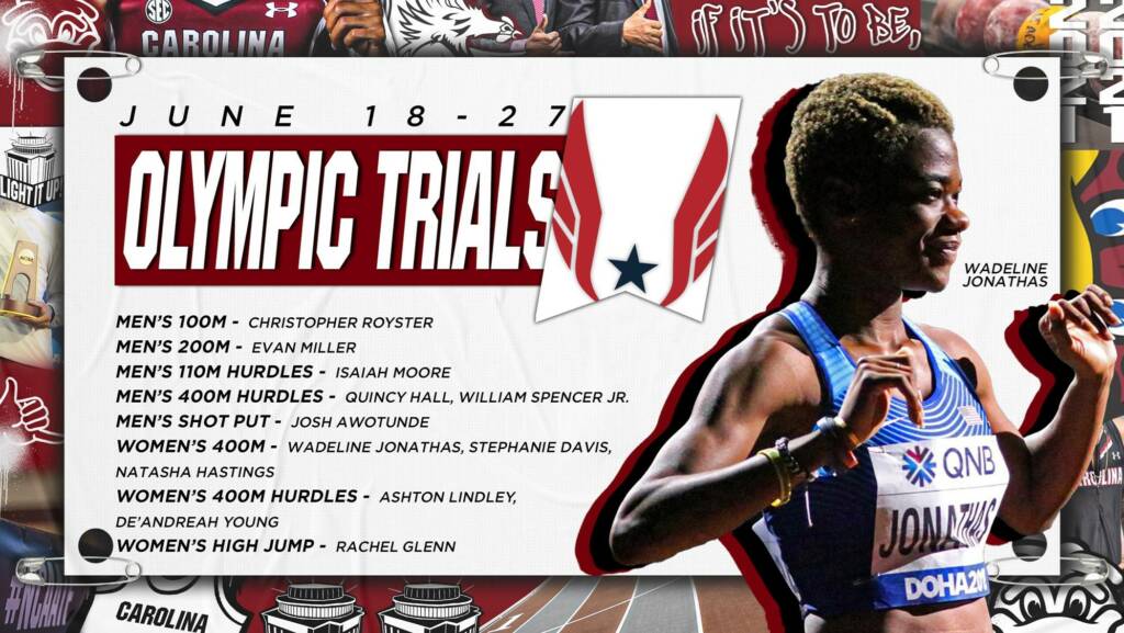 Current and Past Gamecocks Head to U.S. Olympic Trials – University of  South Carolina Athletics