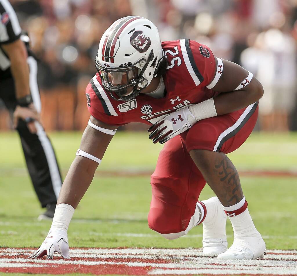 South Carolina football: Kingsley Enagbare moves positions