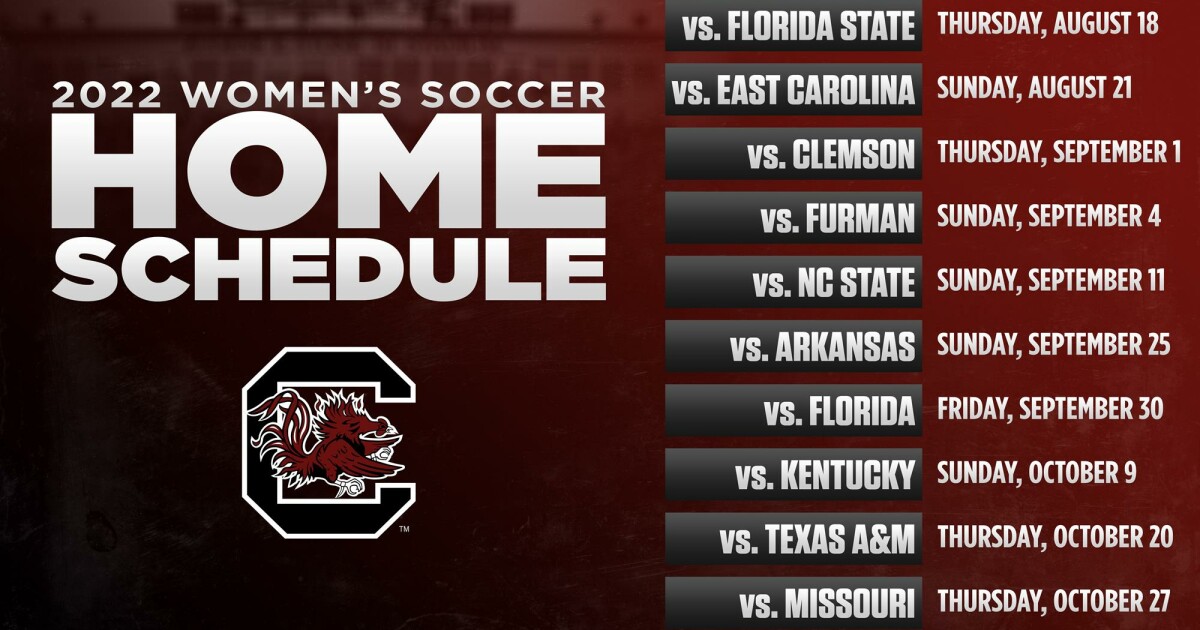 Women’s Soccer Announces 2022 Home Schedule University of South