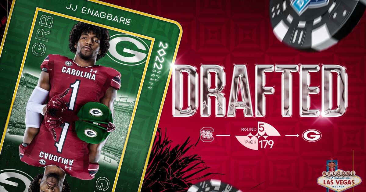 2022 NFL Draft: Packers select South Carolina LB Kingsley Enagbare in fifth  round, No. 179 overall