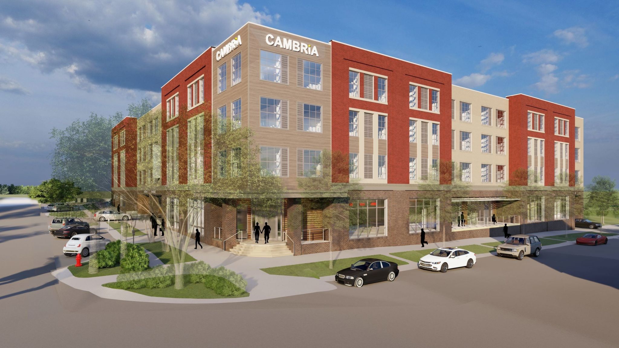 Cambria Hotel rendering