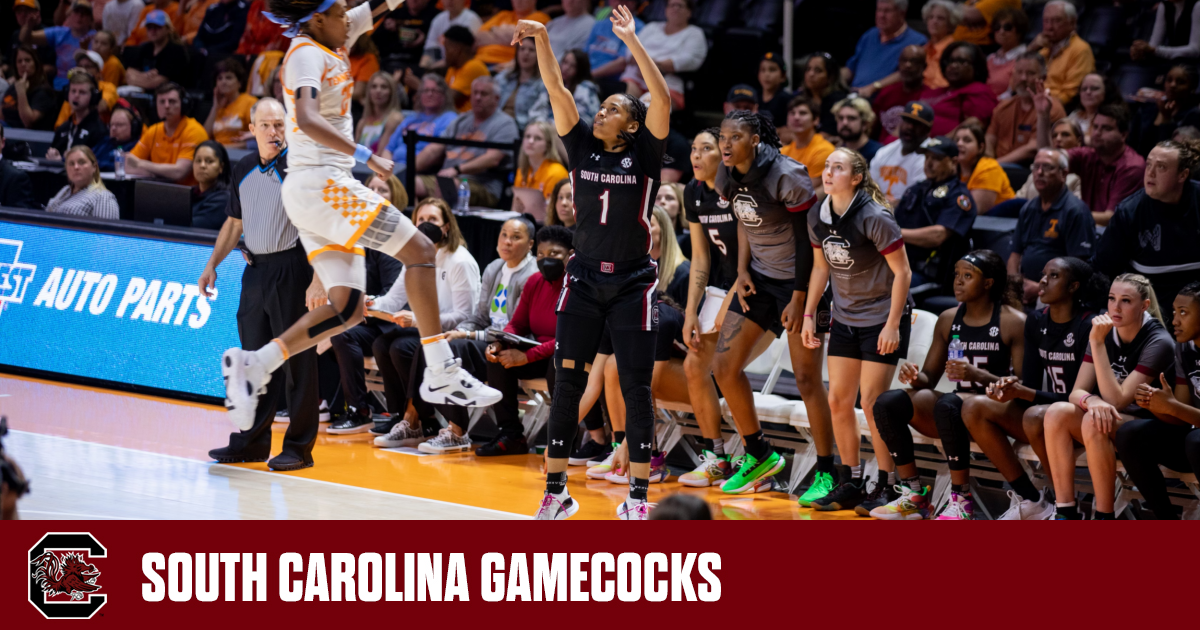 Cooke, No. 1 South Carolina women beat Tennessee 73-60