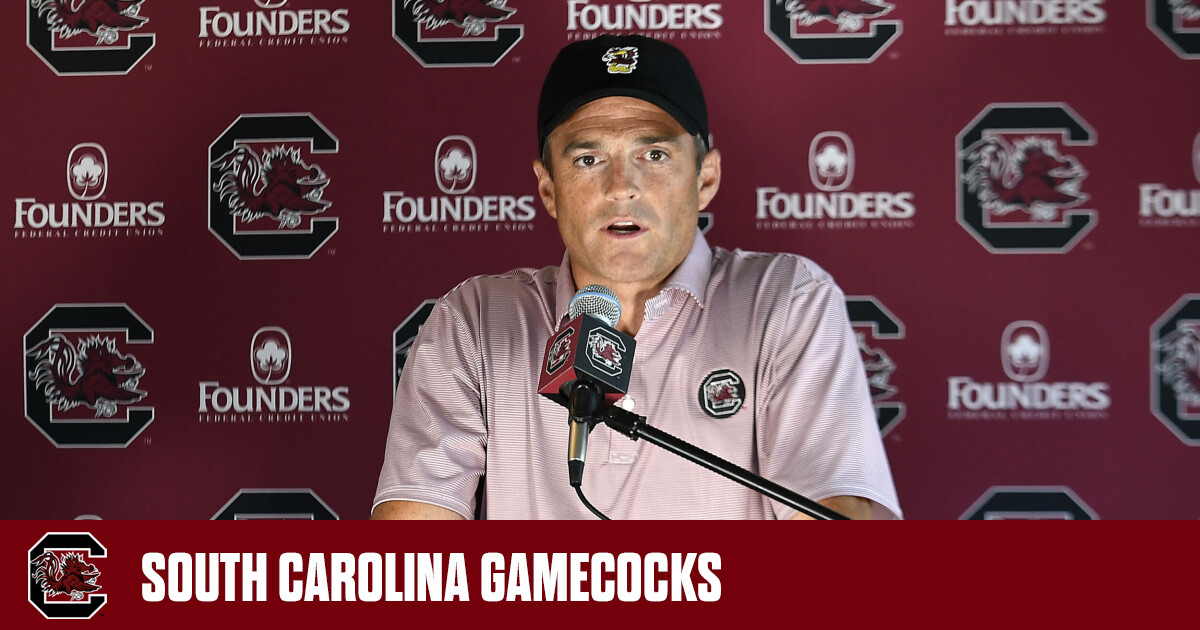 Shane Beamer News Conference University of South Carolina Athletics