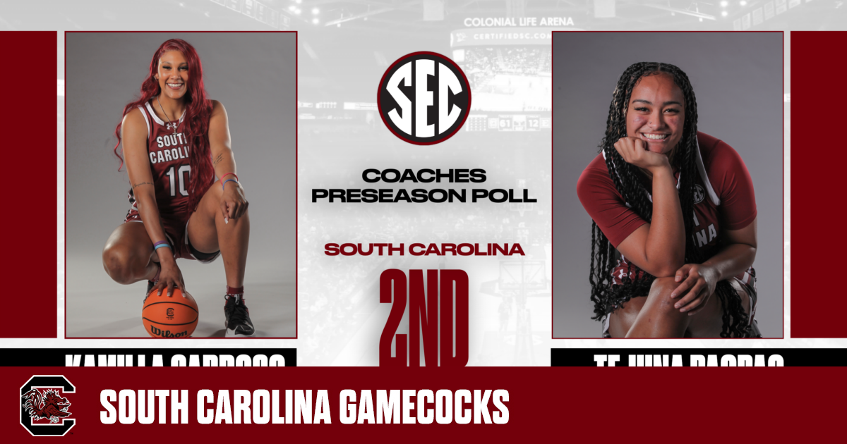 SEC Coaches Pick Gamecocks Second in League Race – University of South ...