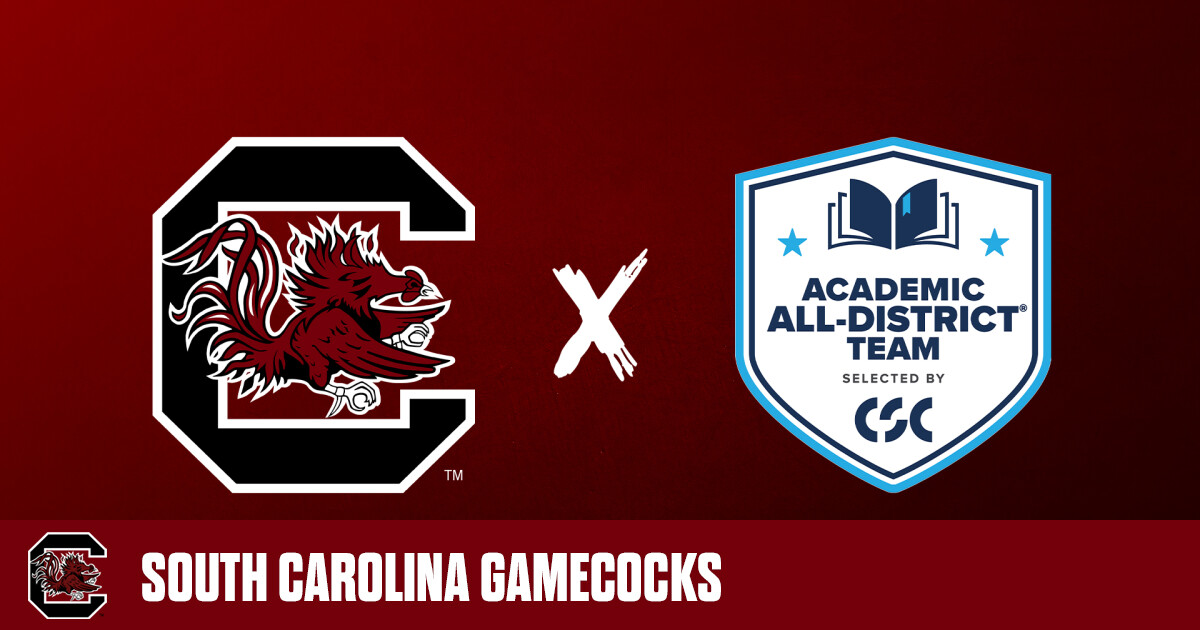 South Carolina Swimmers Excel in Pool and Classroom with Academic All-District Honors