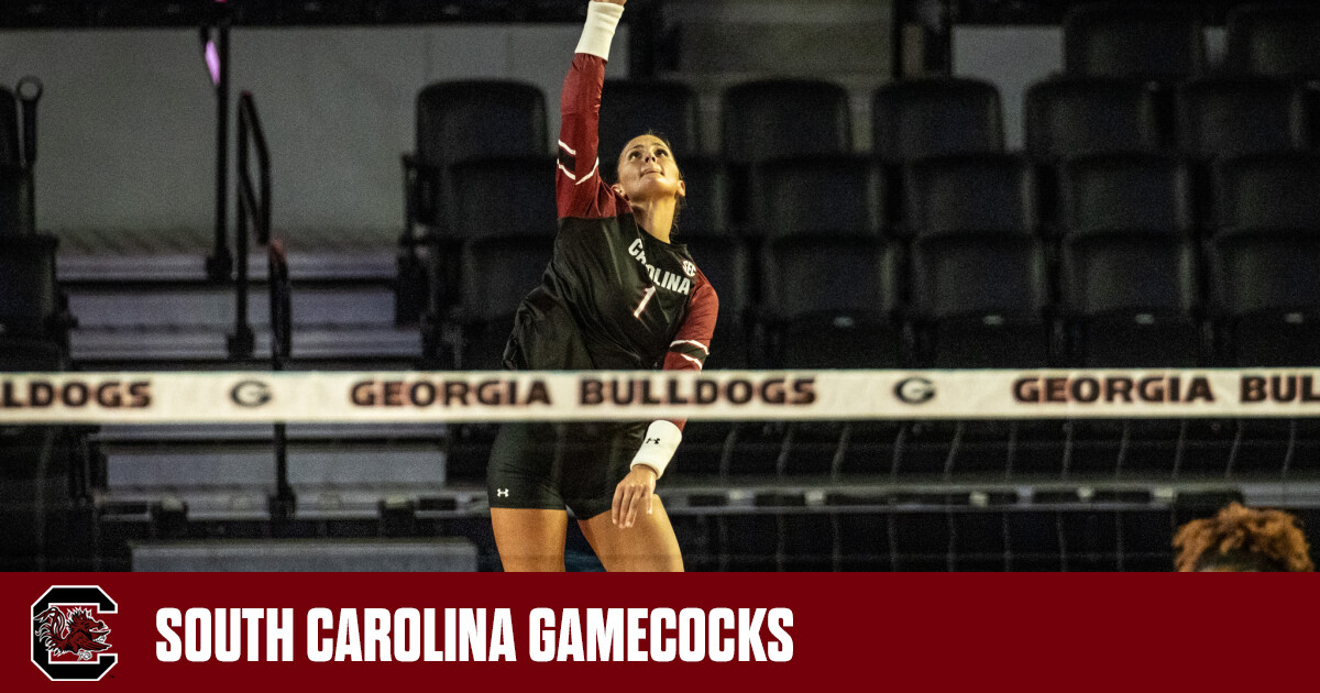 South Carolina Volleyball Falls to Georgia in Four Sets: Lauren McCutcheon Leads with 17 Kills
