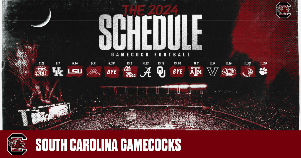 2024 Usc Gamecock Football Schedule Ninon Anallese