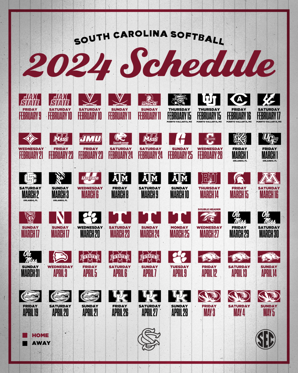 Gamecock Softball Schedule 2024 Ilysa Leanora