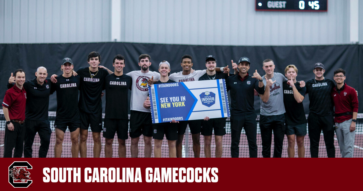 South Carolina Men's Tennis Secures 41 Win Over LSU, Earns Spot in ITA