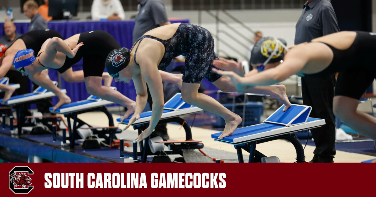 South Carolina Swimming & Diving Make Waves at SEC Championships with Record-Breaking Performances