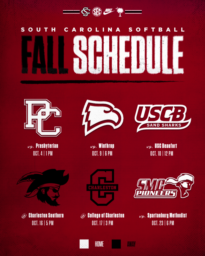 2026 Fall Softball Schedule