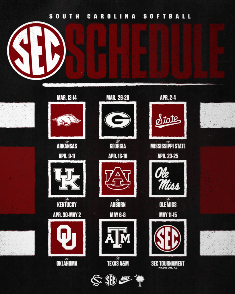 2027 SEC Softball schedule