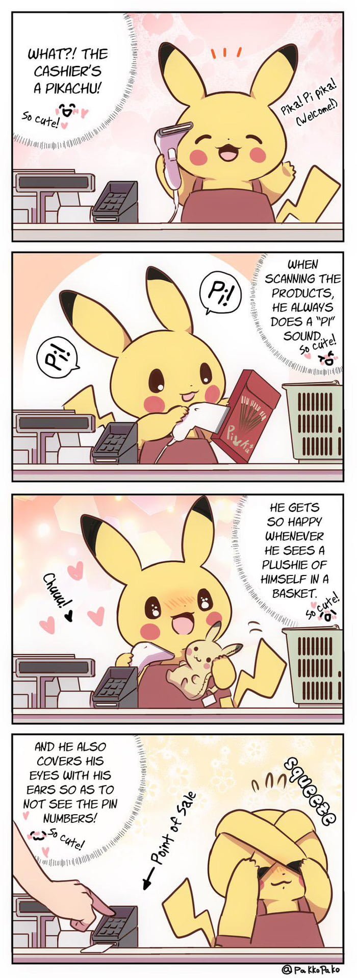 Cashier Pikachu