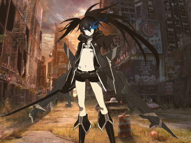 Black Rock Shooter Wallpaper-3