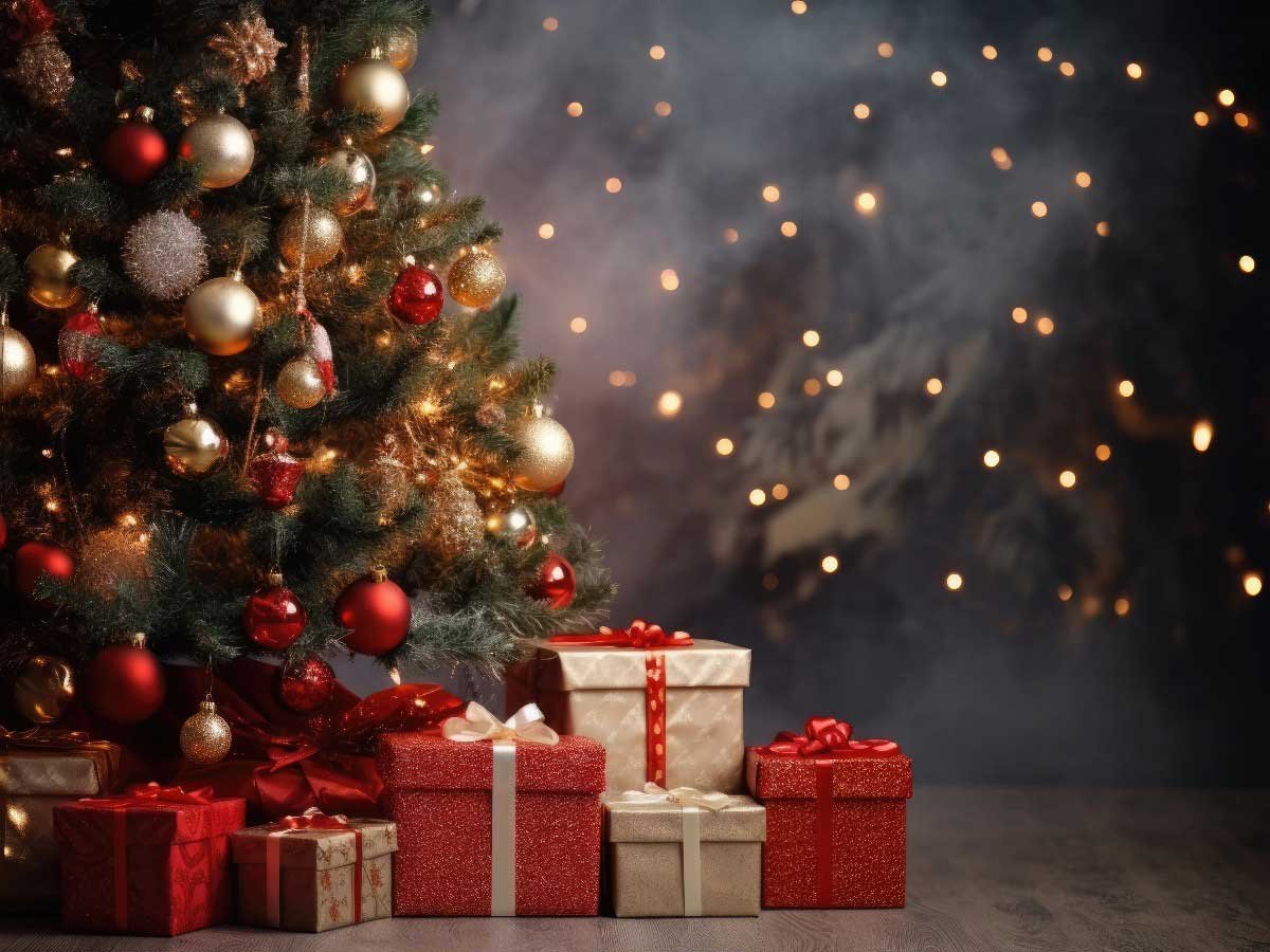 Cadeau onder de boom