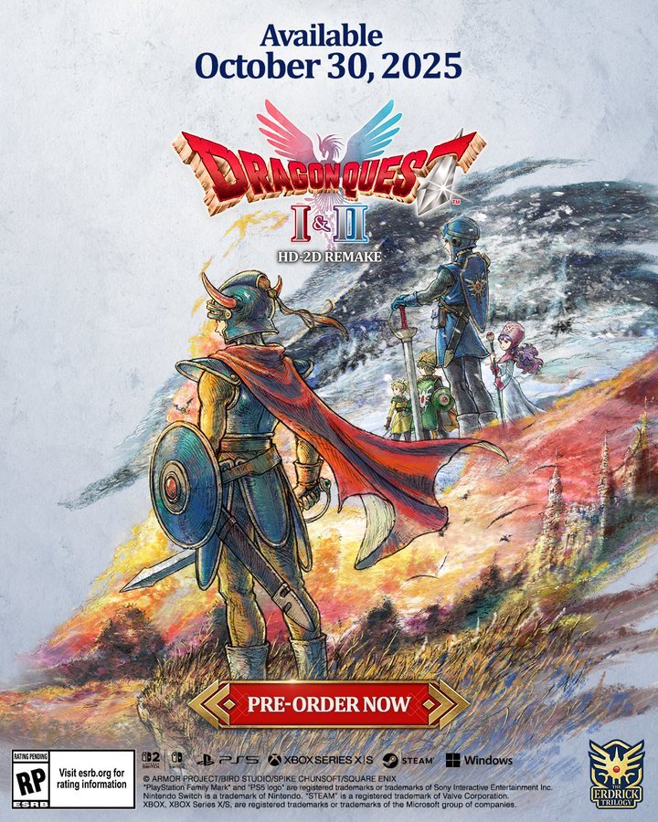 Dragon Quest I & II HD-2D Remake 1