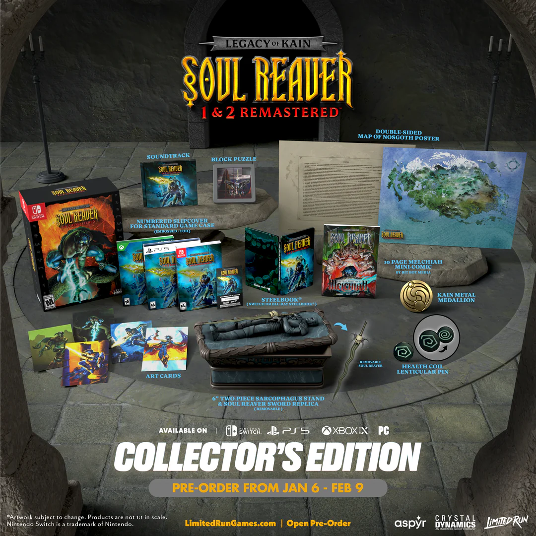 Legacy of Kain: Soul Reaver 1 & 2 Remastered Collector's Edition