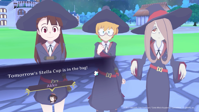 Little Witch Academia: VR Broom Racing