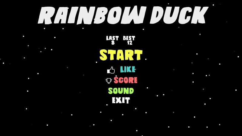 Rainbow Duck