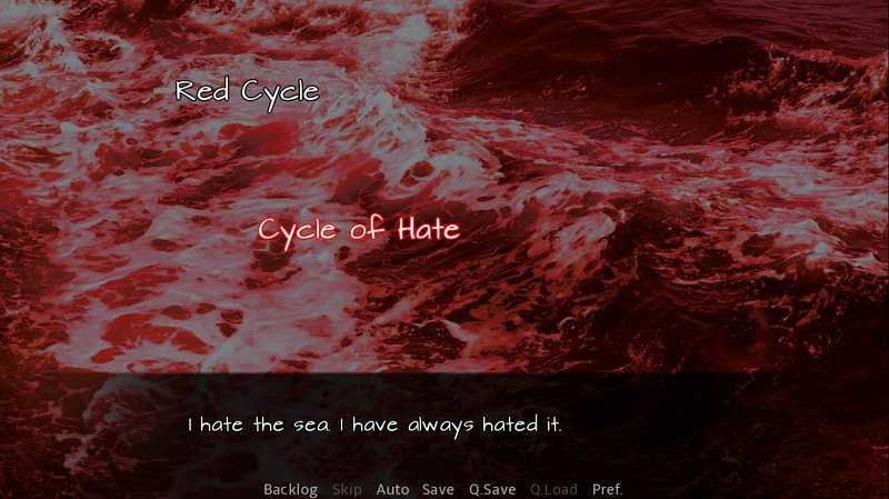 Red and Blue: Cycles of Existence