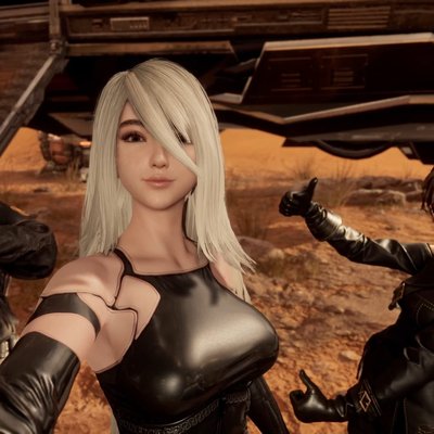 Stellar Blade: NieR Automata DLC Cover