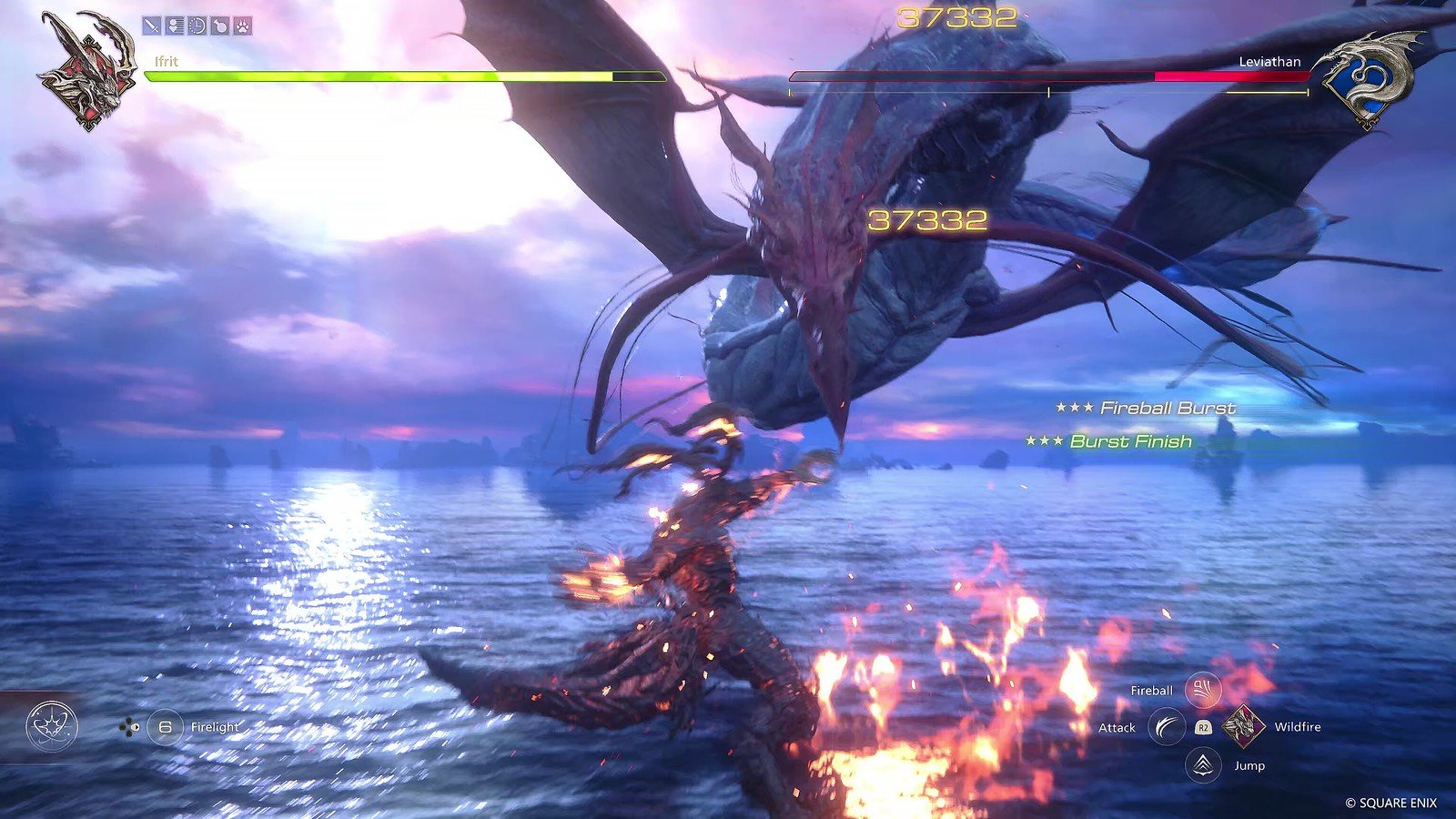 Final Fantasy 16 Rising Tide - Eikon Battle