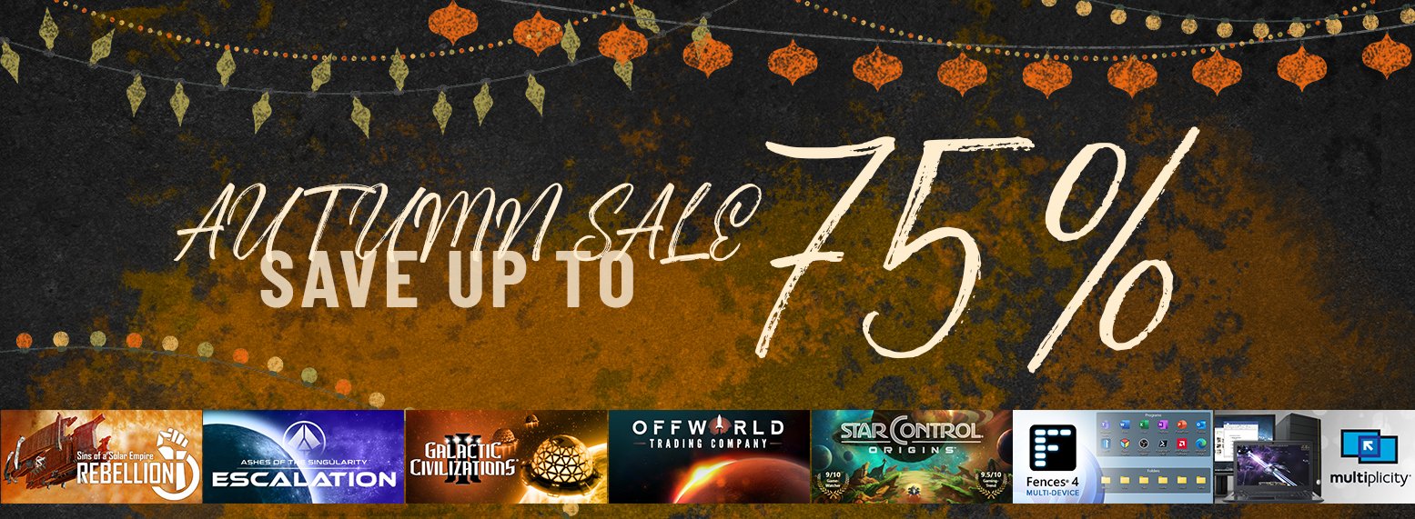 Steam Autumn Sale 2022 Banner