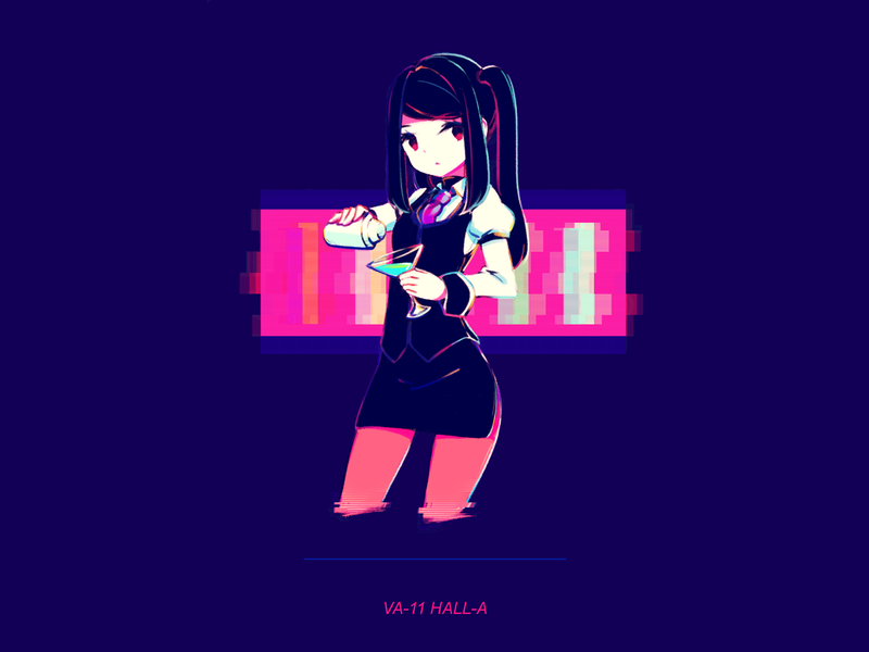 Va11 Hall-A Wallpaper