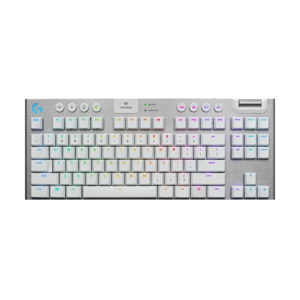 Teclado logitech G915 gaming color blanco - Componentes
