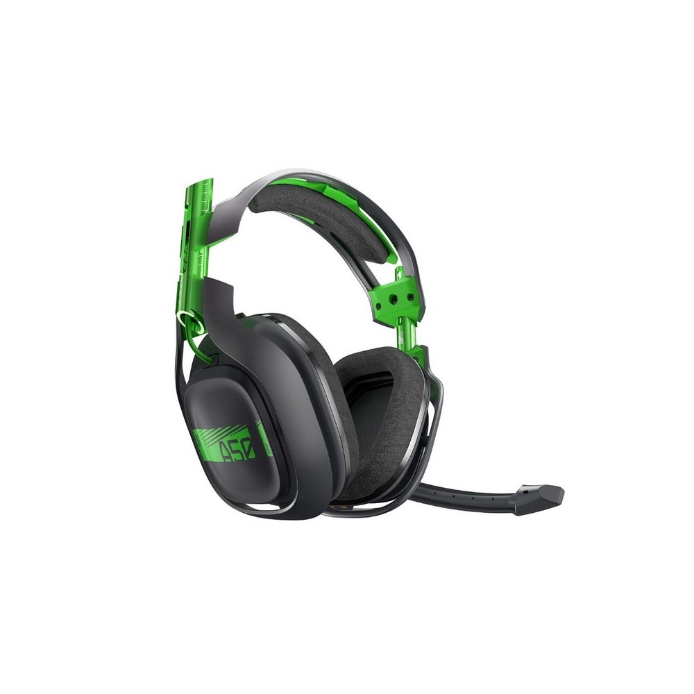 DIADEMA ASTRO A50 + BASE STATION Logitech Gaming Inalámbrica Wireless Para Xbox/PC Carga Magnética Micrófono Cancela ruido Sonido Dolby 7.1 Garantía 1Año-NEGRA-VERDE - Componentes - Imagen 2