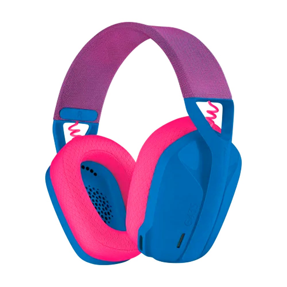 Diadema gaming logitech, Inalambricos con USB portable, azul/rosado - Componentes - Imagen 3