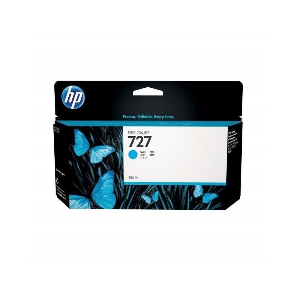 Cartucho de tinta HP 727 DesignJet cian de 130 ml  - Componentes