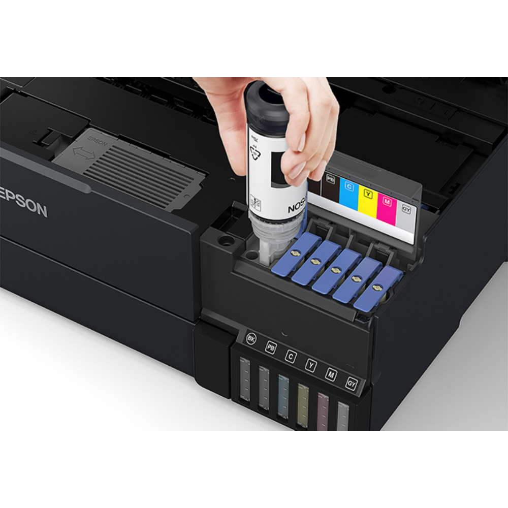Impresora multifuncional epson tabloide fotografica ecotank L8180 - Componentes - Imagen 3