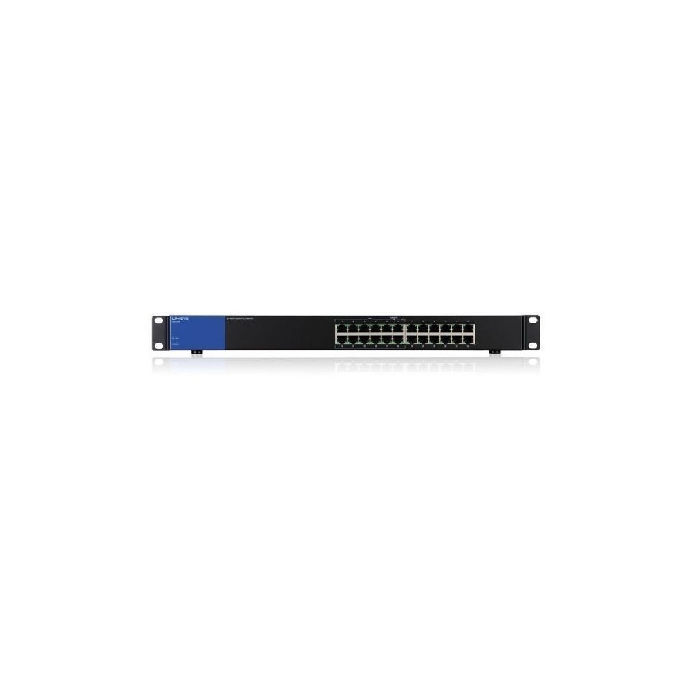 Switch Linksys LGS124P, 24 Puertos Ethernet gigabit de auto detección,Compatibilidad Power Over Ethernet (PoE+) 12puertos PoE+, 12 puertos No Poe Presupuesto 80 W, Conexión con cable de hasta 1,000 Mbps,,Conexión Plug-and-play sencilla. - Componentes Switch Linksys LGS124P, 24 Puertos Ethernet gigabit de auto detección,Compatibilidad Power Over Ethernet (PoE+) 12puertos PoE+, 12 puertos No Poe Presupuesto 80 W, Conexión con cable de hasta 1,000 Mbps,,Conexión Plug-and-play sencilla. - Componentes