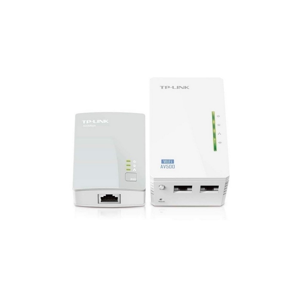 Power Line TPLINK Kit de Extensor inalambrico  300Mbps, Paquete Doble ( con un 4010) - Componentes - Imagen 2
