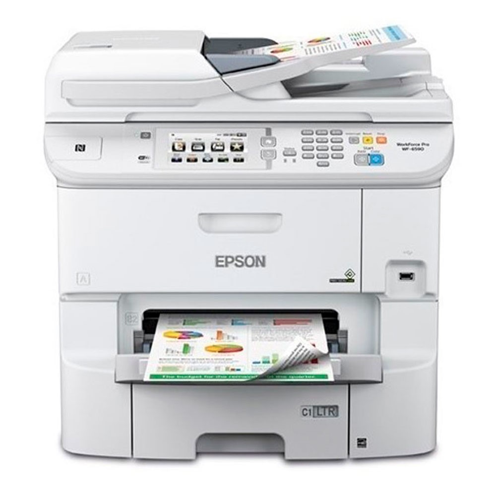 Multifuncional Epson WorkForce Pro WF-6590DW Color de Cartuchos de tinta - Componentes